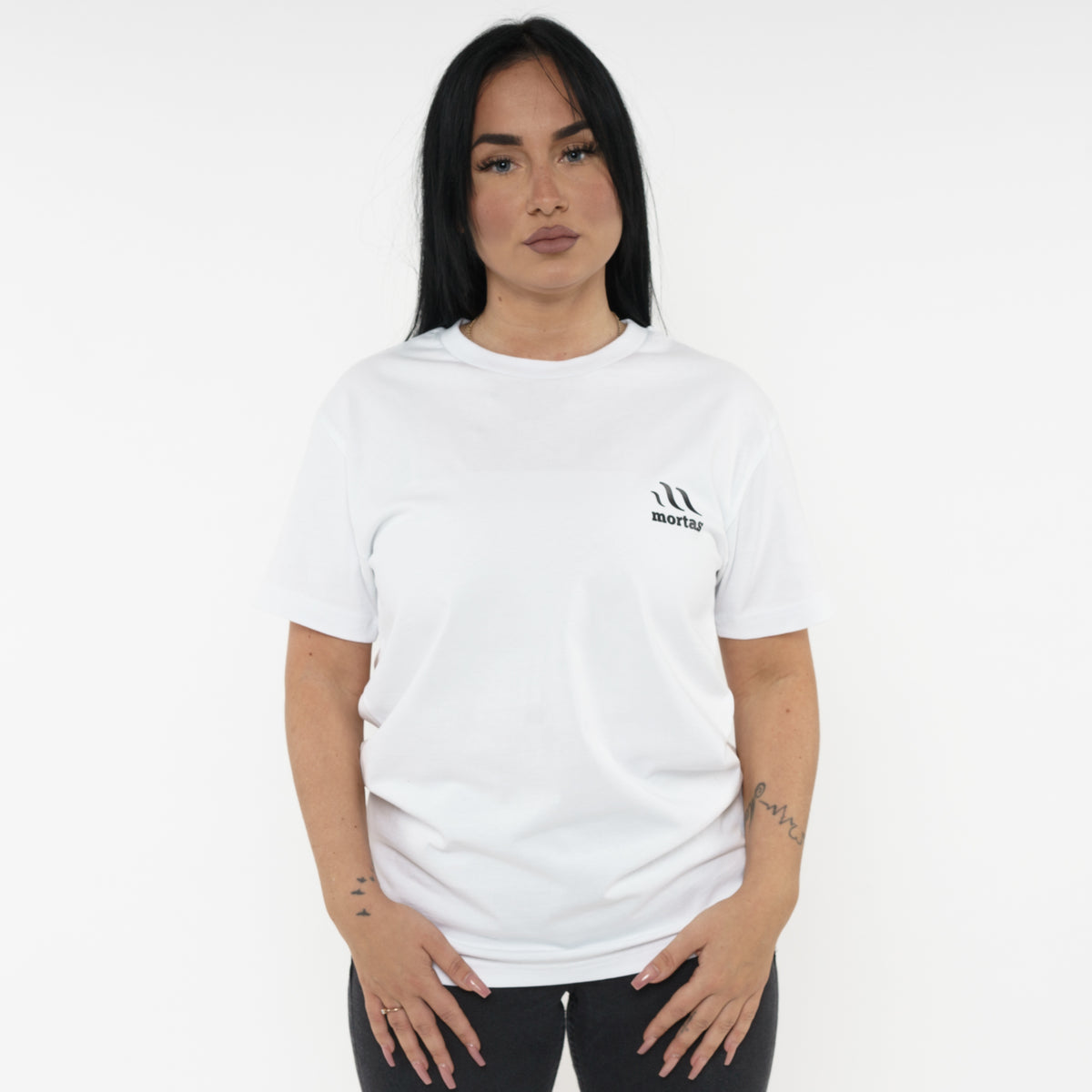 T-Shirt Basic - white | Mortas